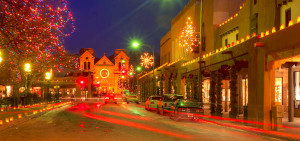 Santa Fe, NM holiday season