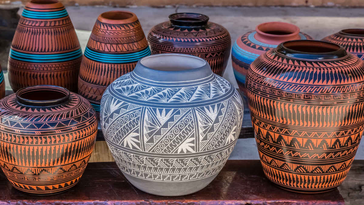 Santa Fe Events at Pueblos - Pottery in NM