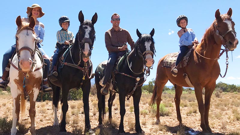 Horseback Riding Outdoor Adventure in Santa Fe