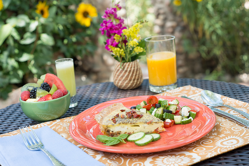 Healthy Breakfast-at Inn of the Turquoise Bear