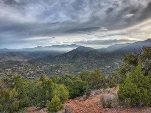 Views from Sun Mountain Hiking Trail