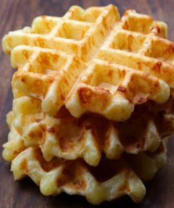 Green Chile Waffles