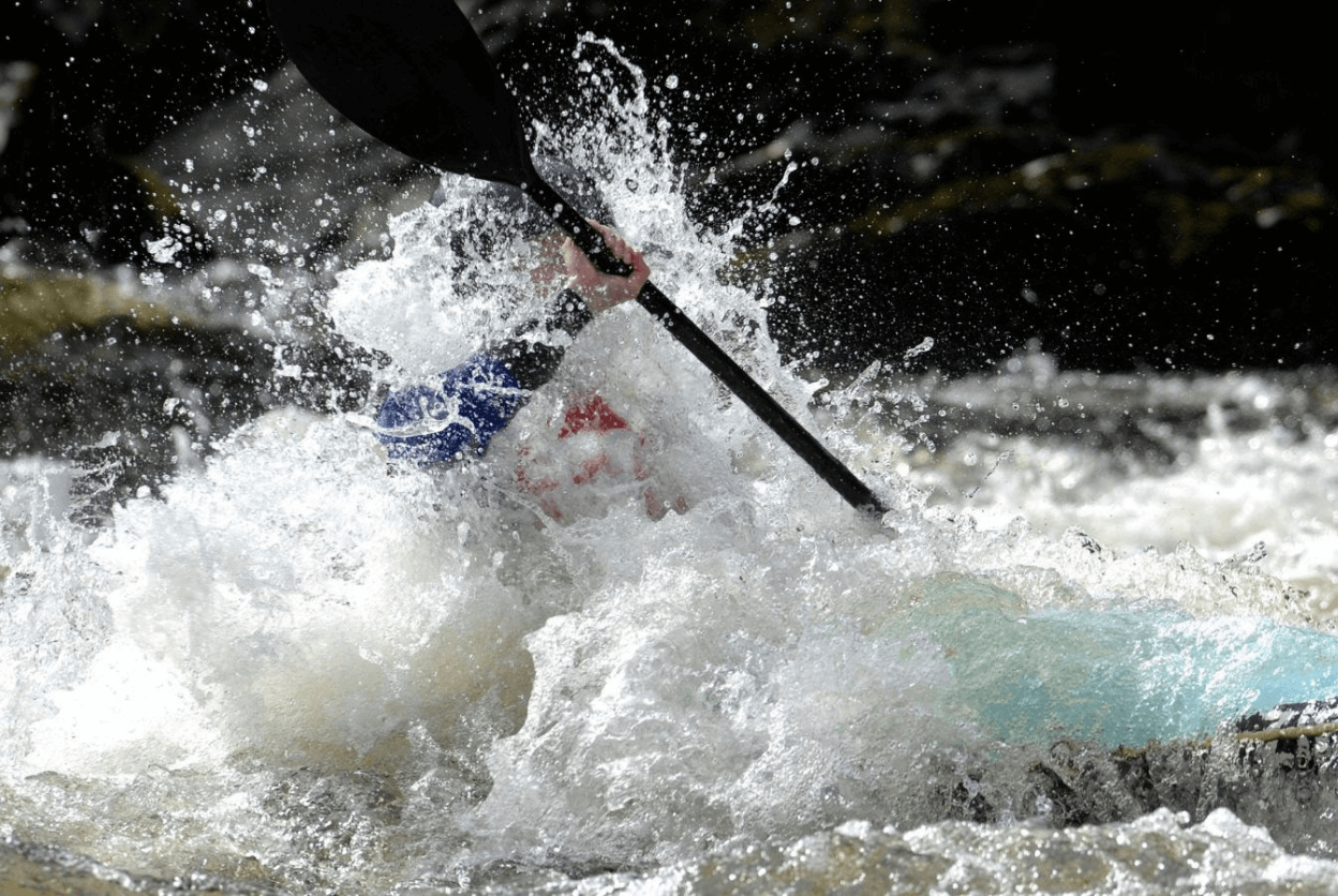 Whitewater rafting