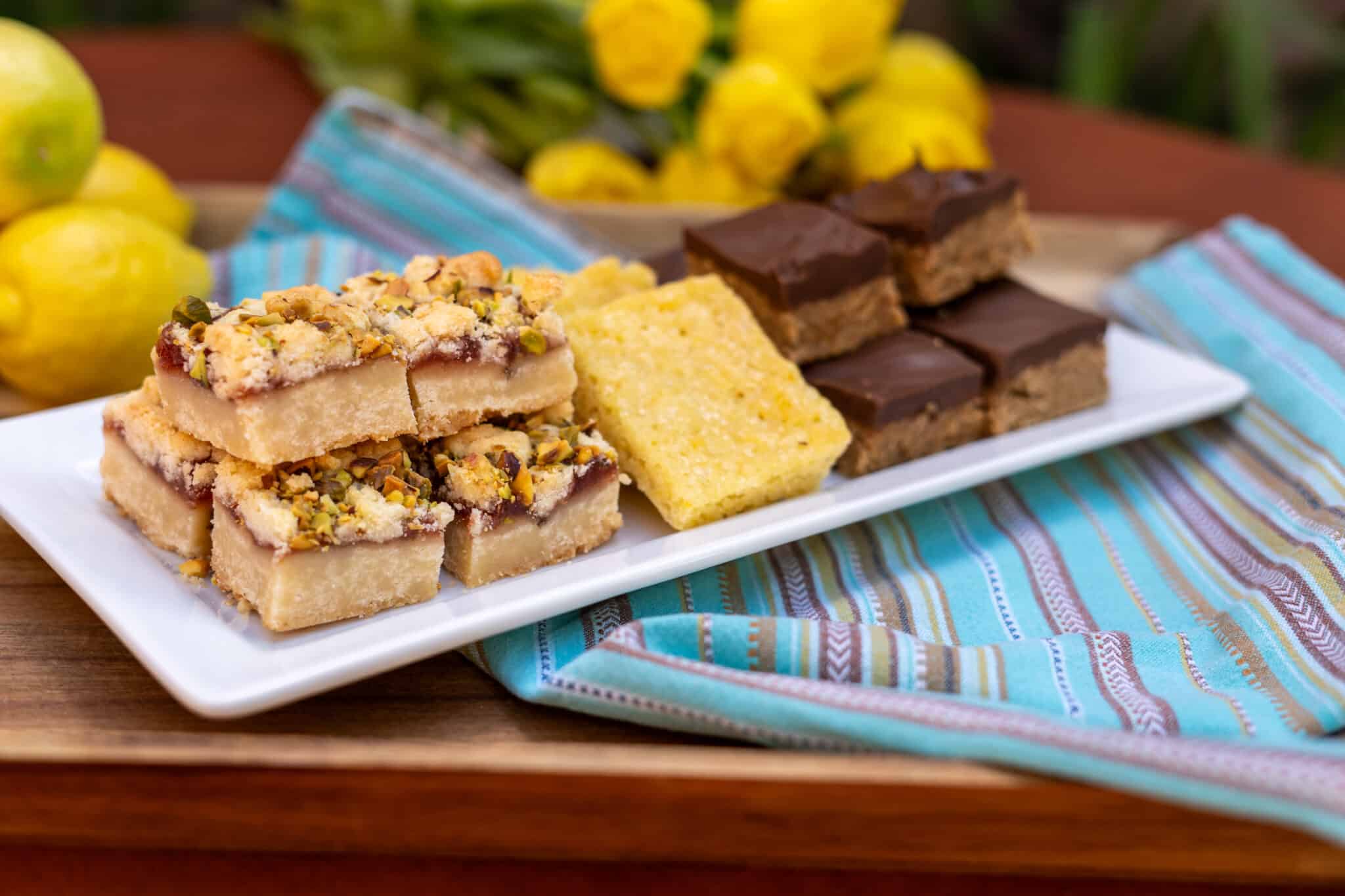 Strawberry Cardamon Bars | Inn of the Turquoise Bear