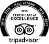 TripAdvisor Certificate of Excellence logo