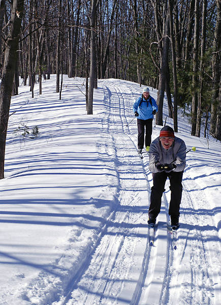 Cross country skiing in Santa Fe