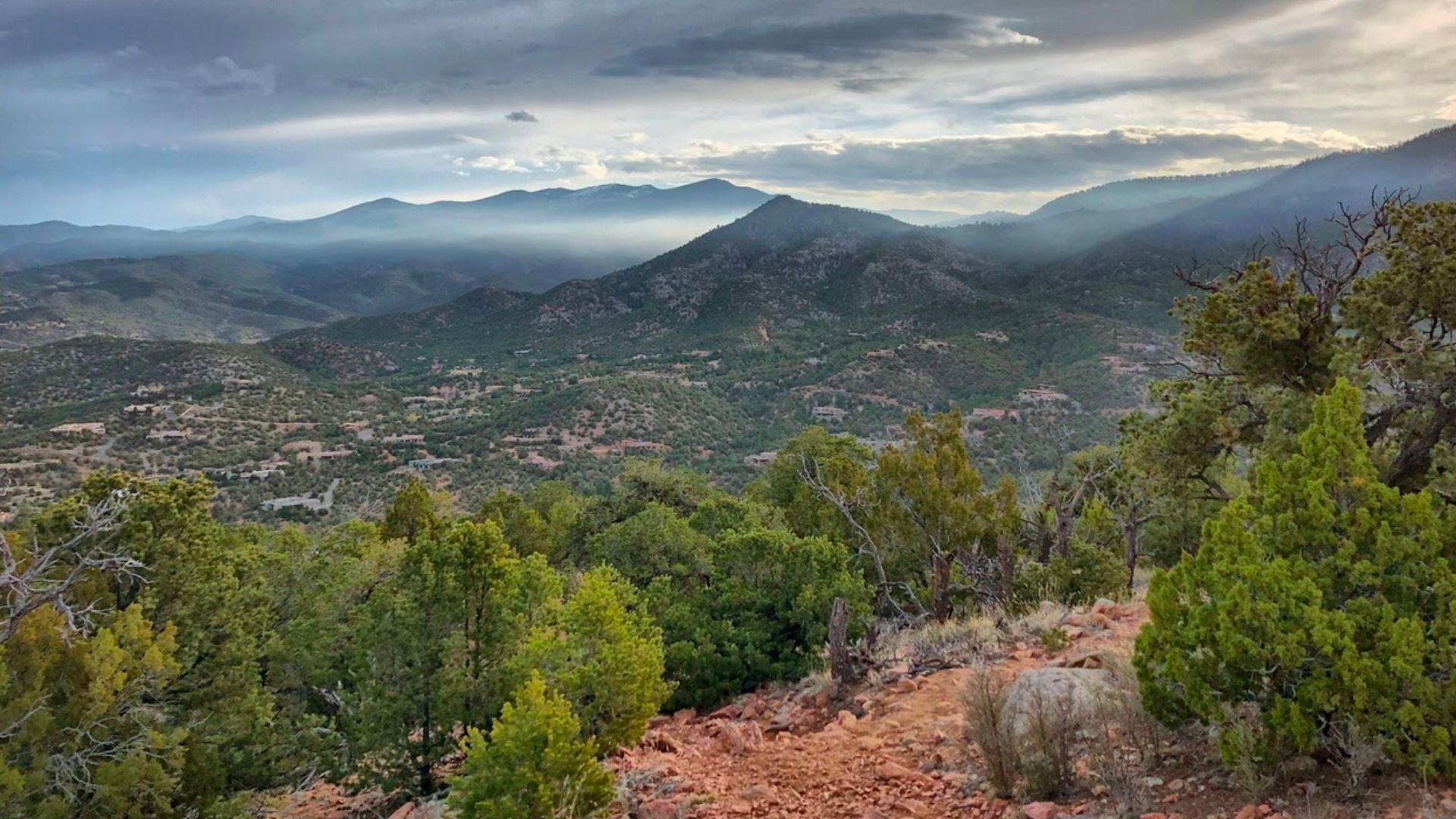 Views from Sun Mountain Hiking Trail|View from Aspen Vista Hiking Trail|Scenes from Atalaya Hiking Trail|Sierra de Norte Hiking Trail|Vistas from the Hyde Park Circle Hiking Trail|Rio En Media Falls Hike Waterfall