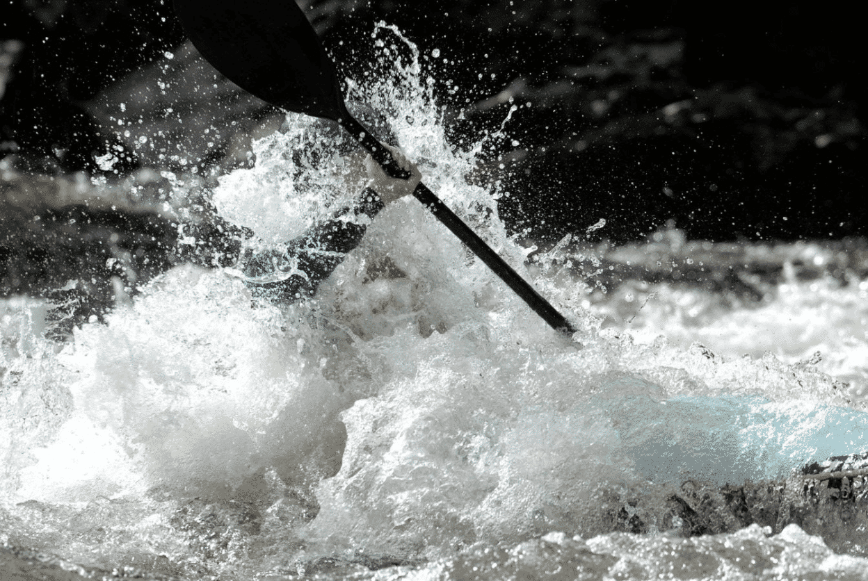 Whitewater rafting